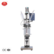 2020 Hot Heating Jacketed Glass Reactor 3L